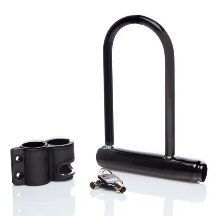 Замок велосипедний скоба U-подібний на ключі з кріпленням (AR-03)
