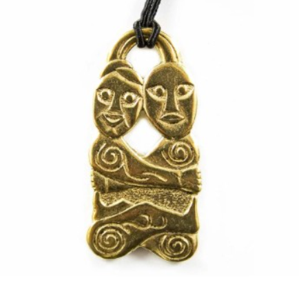 Амулет Цветок Аравии 3x2,5x0,2 см (KG-3274)