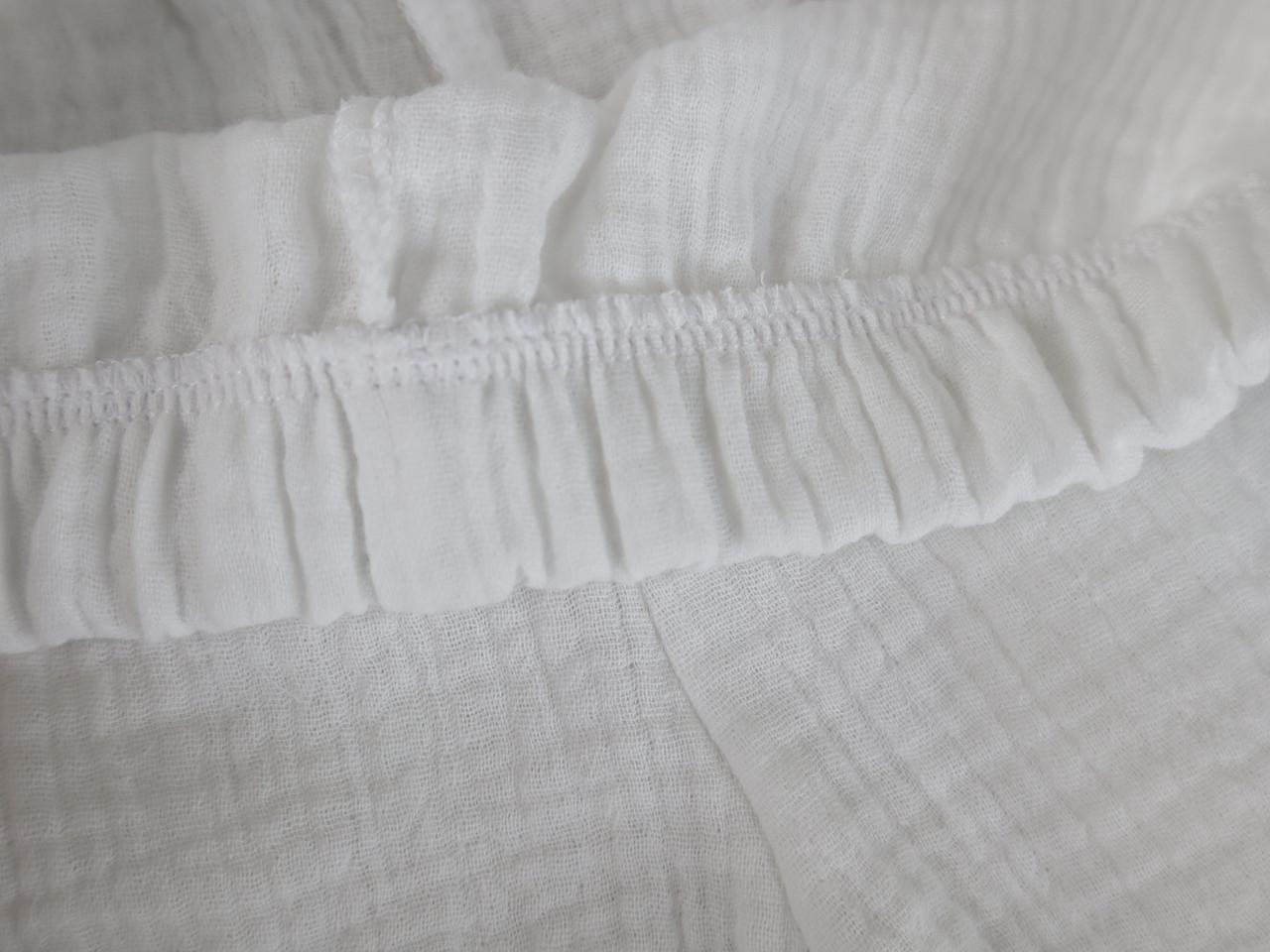 Одежда для крещения для мальчика муслиновая рубашка/шорты с вышивкой Белая (46208770) - фото 3 Одежда для крещения для мальчика муслиновая рубашка/шорты с вышивкой Белая (46208770) - фото 3