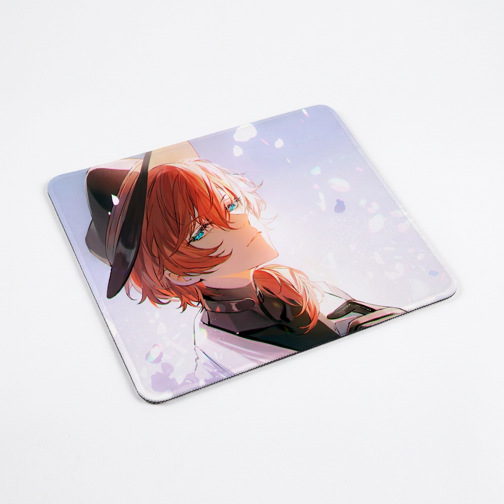 Коврик для мышки Bungou Stray Dogs Чуя Накахара 24х20 см (9731536-04-026)