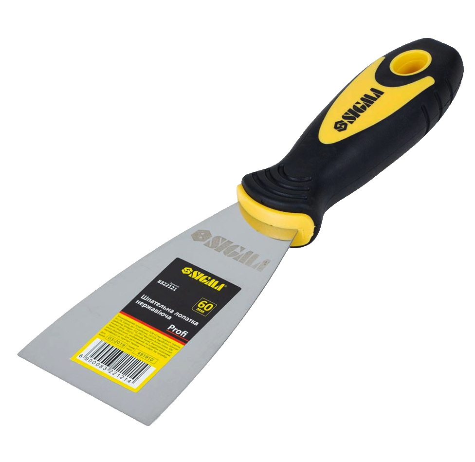 Шпатель Profi з нержавіючої сталі 60 мм (55532) - фото 1 Шпатель Profi з нержавіючої сталі 60 мм (55532) - фото 1