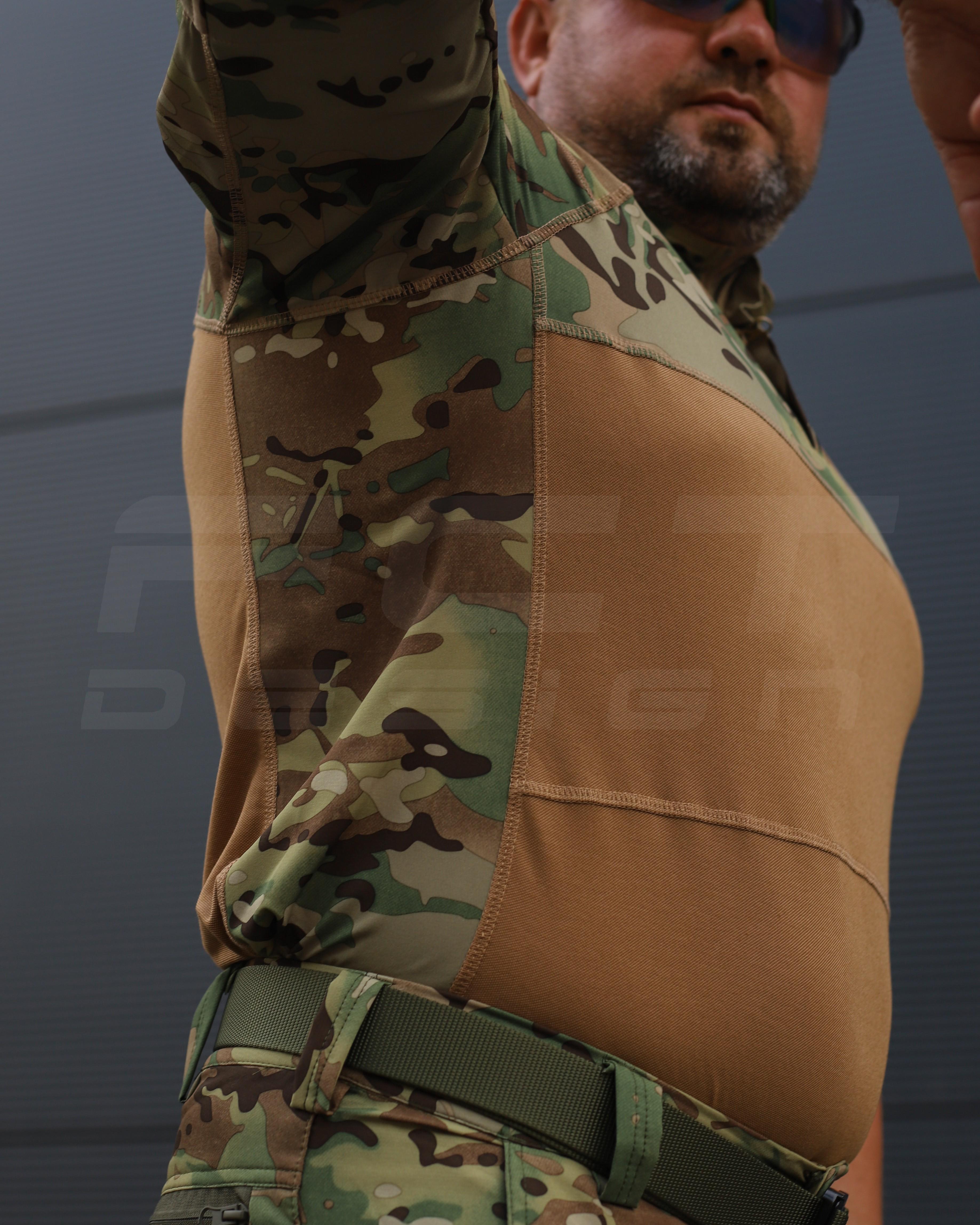 Сорочка убакс бойова FCT Design Страйкер з коротким рукавом р. 54 Мультикам - фото 9 Сорочка убакс бойова FCT Design Страйкер з коротким рукавом р. 54 Мультикам - фото 9