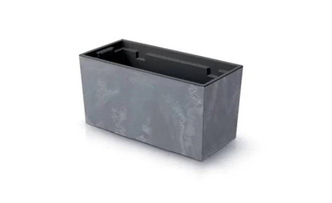 Ящик балконий для рослин Prosperplast Urbi Case Beton Effect 40 см Маренго (DUC400E-425U)