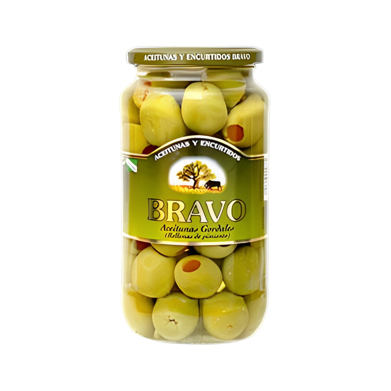 Оливки Bravo Gordal фаршированные пимиенто 550 г (1633389004)