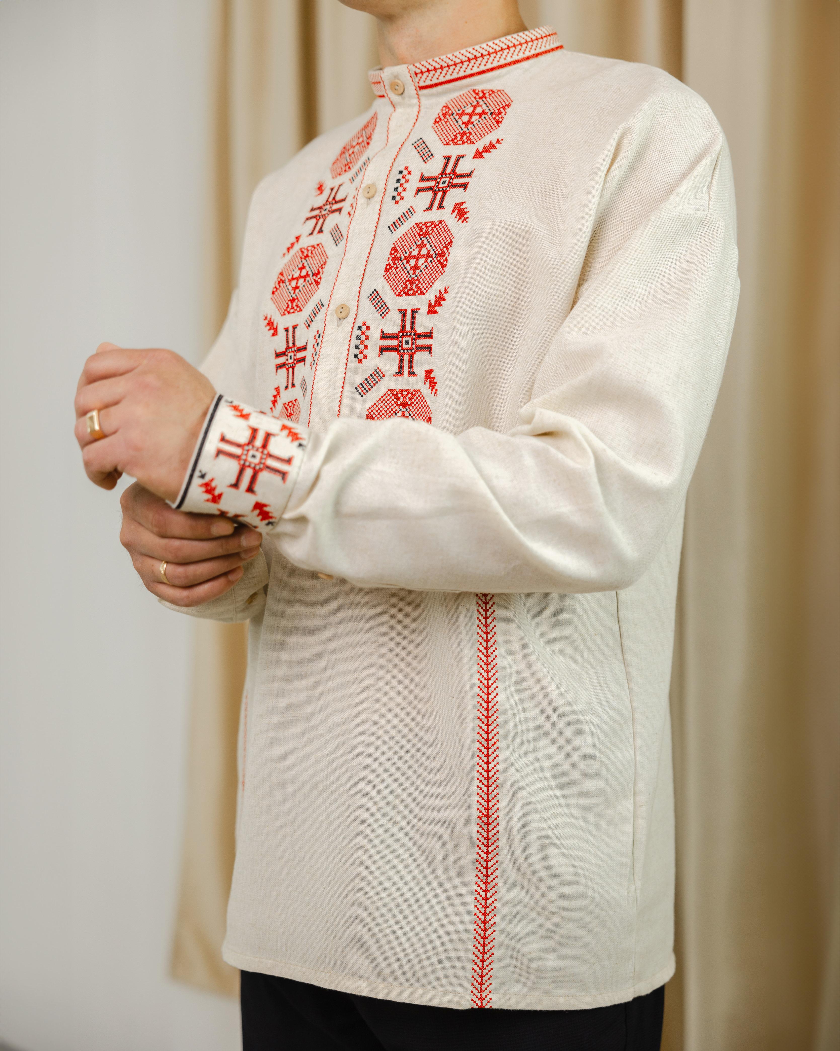 Рубашка-вышиванка мужская XRmaster Родословная XL (0002202-XL) - фото 7 Рубашка-вышиванка мужская XRmaster Родословная XL (0002202-XL) - фото 7