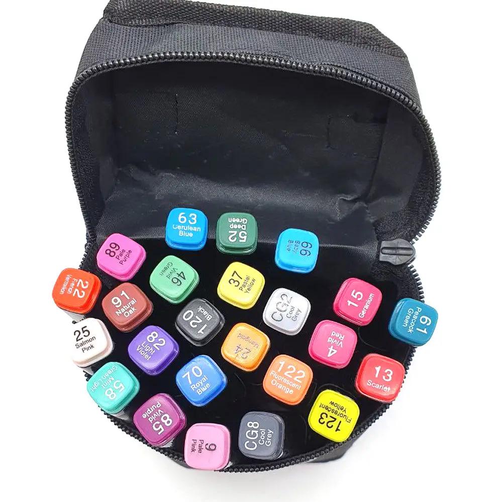 Набор скетч маркеров для рисования 24 шт.