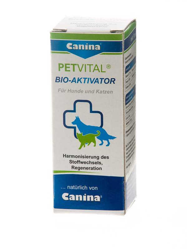 Комплекс витаминов для собак и кошек Canina Petvital Bio-Aktivator с аминокислотами и железом 20 мл (26319)