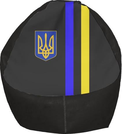 Крісло-груша Герб Прапор у смужку S (13277249)