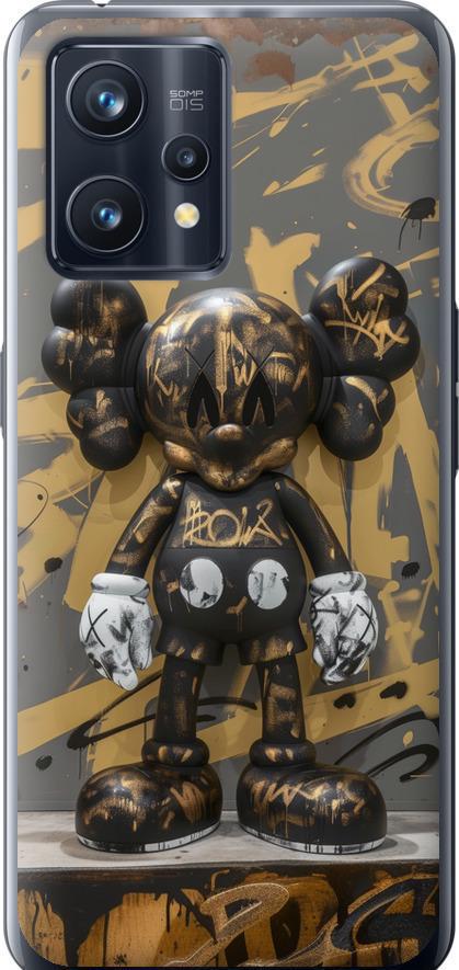 Чехол на Realme 9 Pro Plus Bronze kaws (6097u-2596-42517)