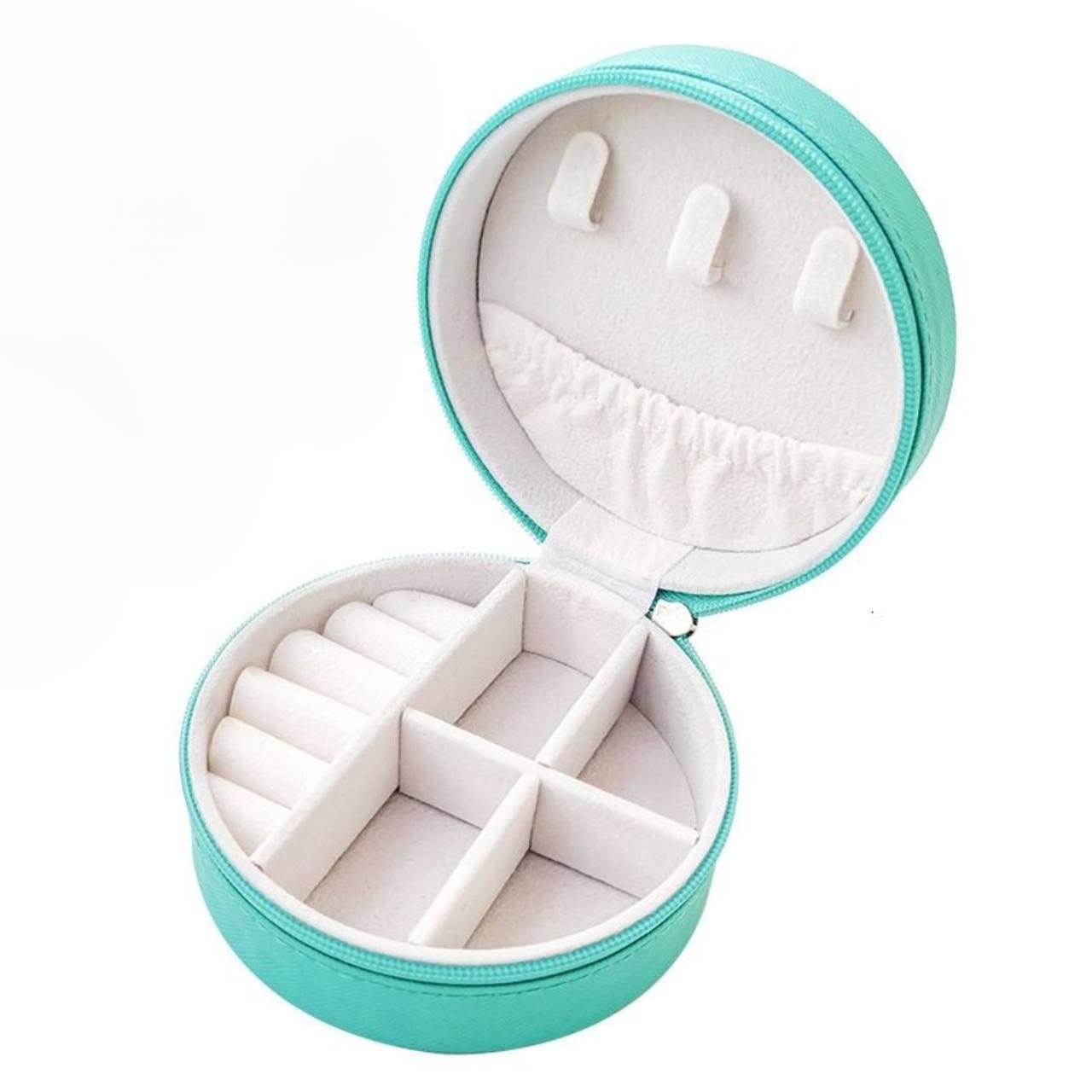 Органайзер-сундучок для хранения украшений Бирюзовый (0a619232)