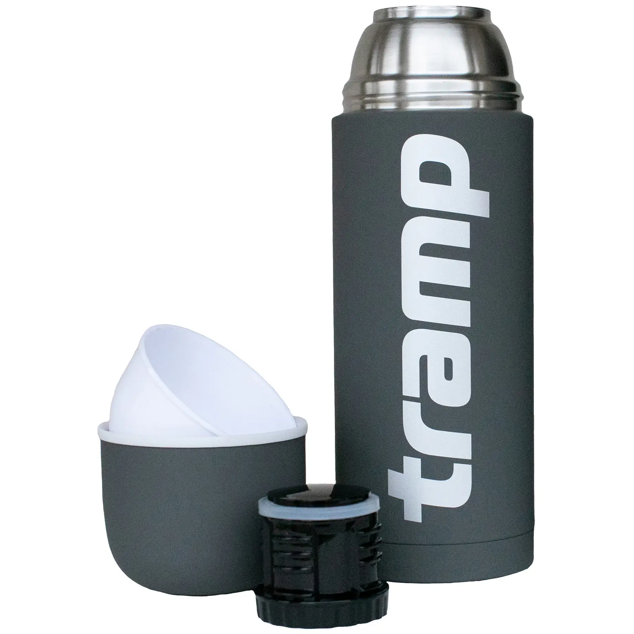 Термос Tramp Soft Touch 1 л Grey (UTRC-109-grey) - фото 2