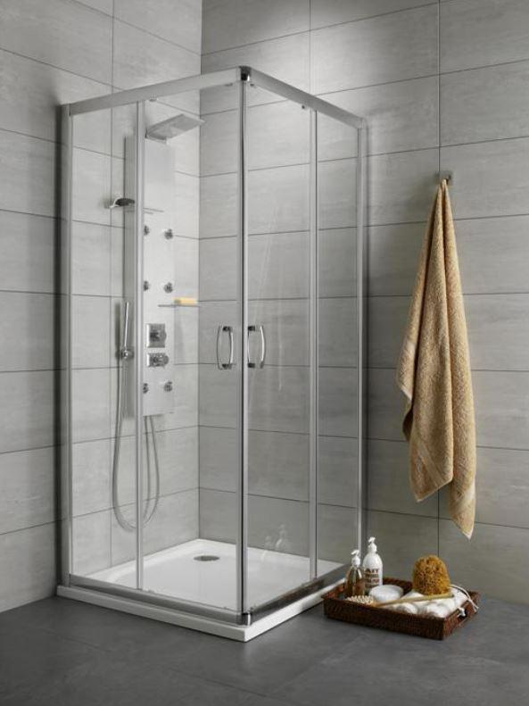 Душевая кабина Radaway Premium Plus C/D 90x90 стекло Коричневый (30453-01-08N)