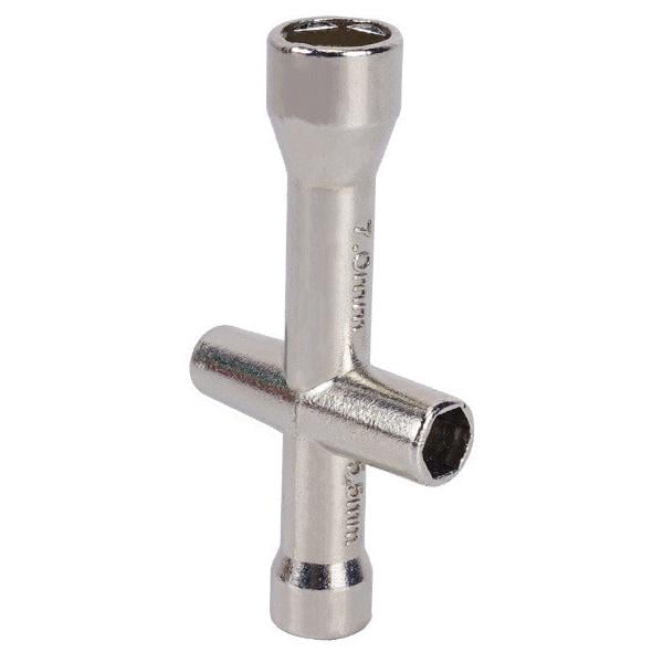 Ключ гаечный торцевой Kingroon крестообразный для M2/M2,5/M3/M4 (B01246)