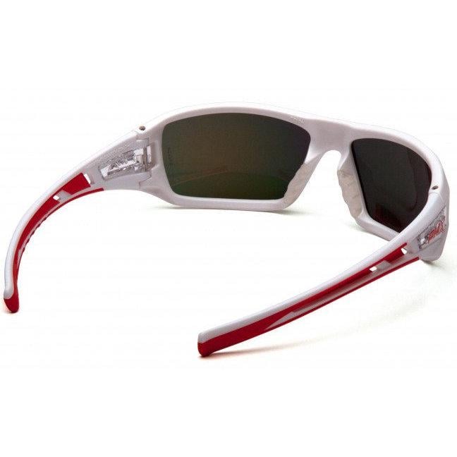 Окуляри Pyramex Velar White (sky red mirror) дзеркальні червоні в білій оправі - фото 4 Окуляри Pyramex Velar White (sky red mirror) дзеркальні червоні в білій оправі - фото 4