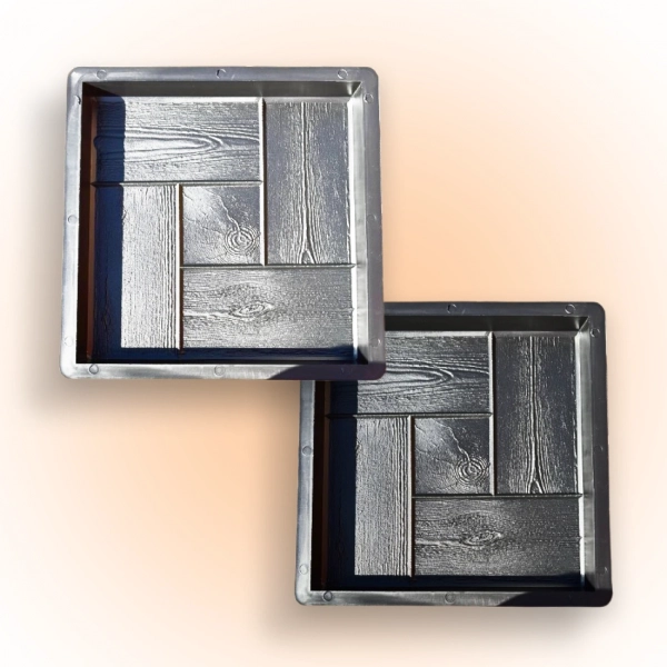 Форми для тротуарної плитки Верес-2007 Тераса 300х300 мм 2 шт. (10101002-3603)