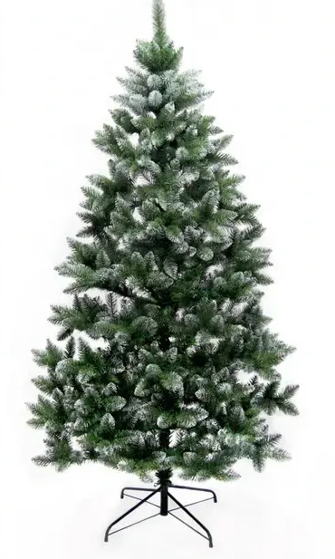 Елка Elegant 160 см Зеленый с белыми кончиками