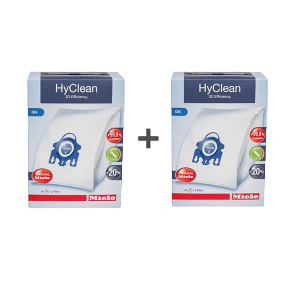 Набор мешков HyClean 3D GN 8 шт. /фильтры для пылесоса Miele 41996572D (00000028729)