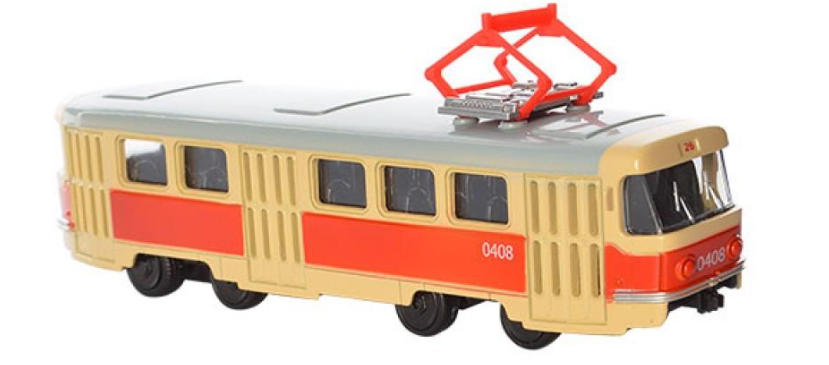 Модель трамвай Play Smart 6411 A (14999s17761) Модель трамвай Play Smart 6411 A (14999s17761)