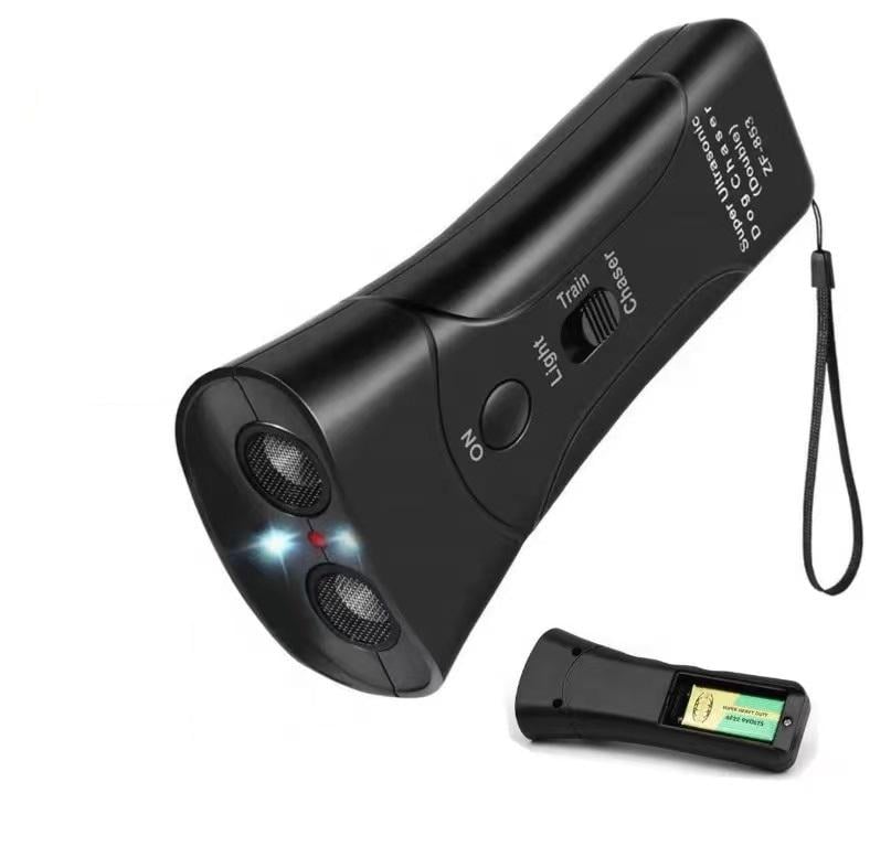 Отпугиватель собак ультразвуковой Super Ultrasonic ZF-853 с красным лазером - фото 4