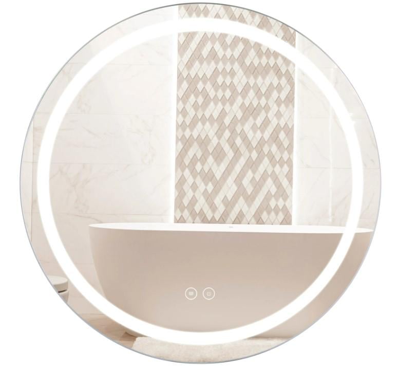 Зеркало Q-tap Mideya (DC-F803) 600х600 QT2078F803W
