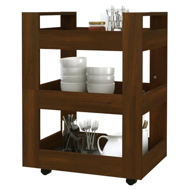 Столик сервірувальний з дерева Тольне Латте (ЭТК-004516)