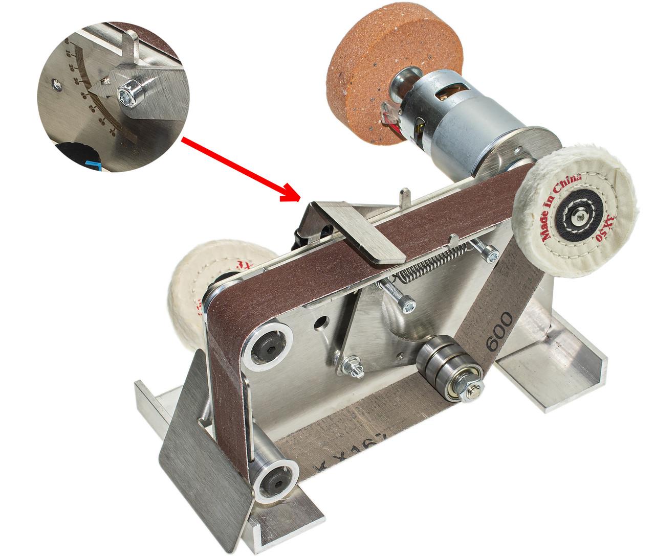 Шлифовальный станок GREE 400W для заточки ножей ножниц сверел и другого инструмента - фото 3 Шлифовальный станок GREE 400W для заточки ножей ножниц сверел и другого инструмента - фото 3