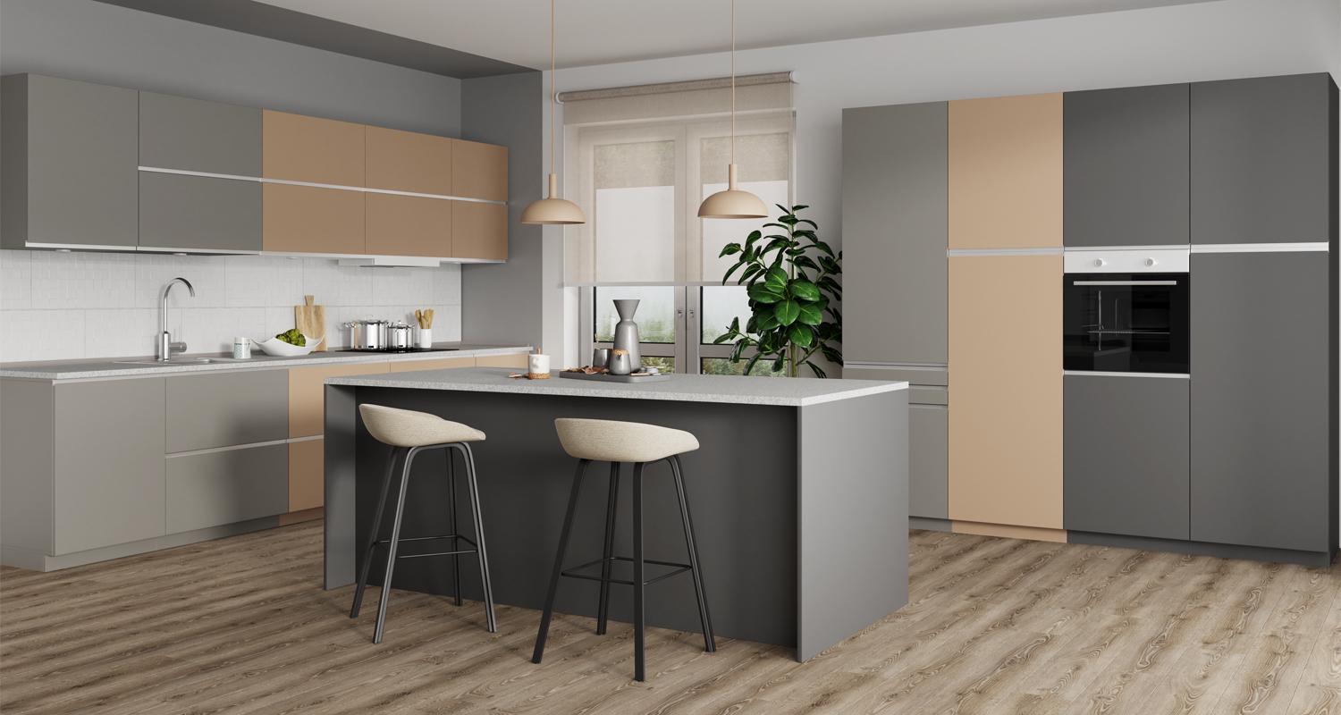 Крайка AGT 732-P008 ПВХ 22x0,8 мм Світло-коричневий матовий (10591) - фото 2