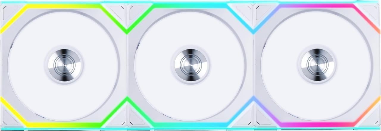 Кулер для ПК Lian Li Uni Fan SL Wireless 120 Reverse Blade 3 шт. White (12RSL1W3W)