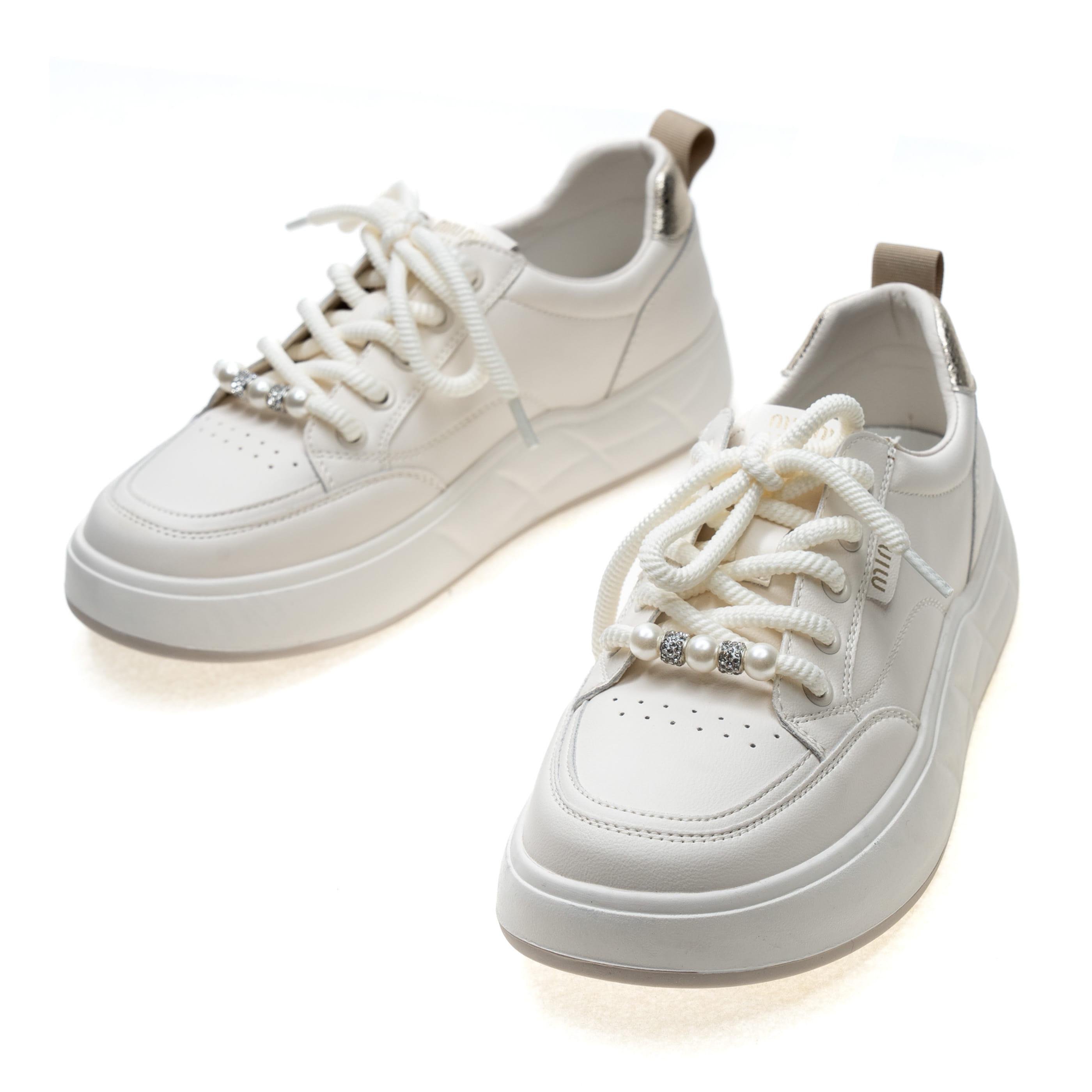 Кеды Bigrosse 01555 р. 43 Кремовой (104363515)