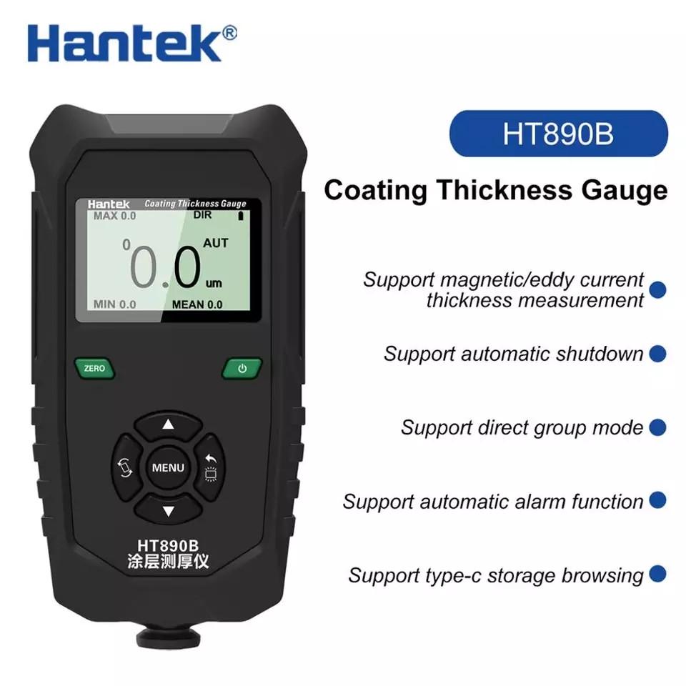 Автомобильный толщиномер Hantek HT890B Fe NFe, измеритель толщины лакокрасочного покрытия автомобиля - фото 4