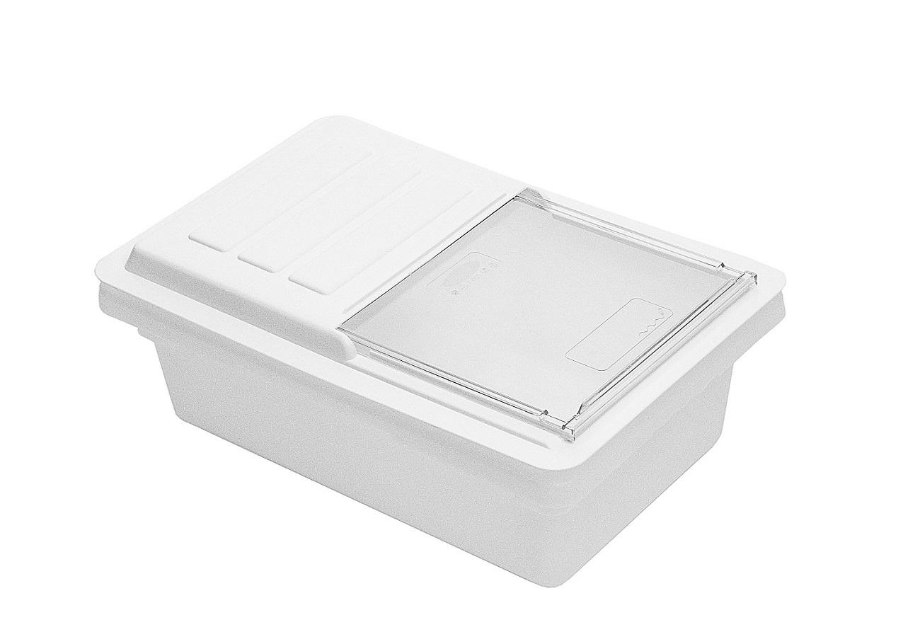 Крышка для контейнера One Chef с окошком 45х29,5х2,5 см Белый - фото 3 Крышка для контейнера One Chef с окошком 45х29,5х2,5 см Белый - фото 3