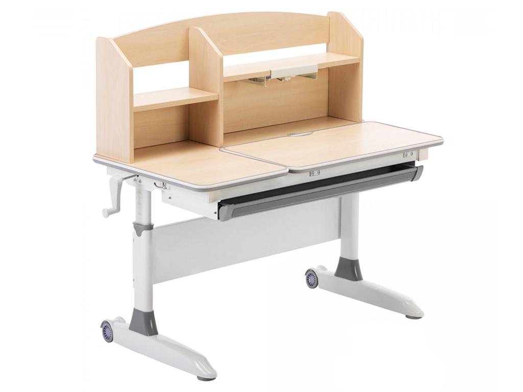Шкільна ергономічна парта трансформер ErgoKids Gerda Multicolor Клен (Evo-60 MG/MC)