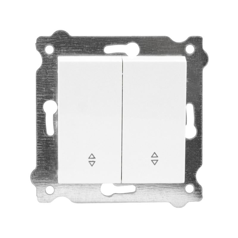 Механизм выключателя 2-го врезного EXEN Белый (290-000102-211)