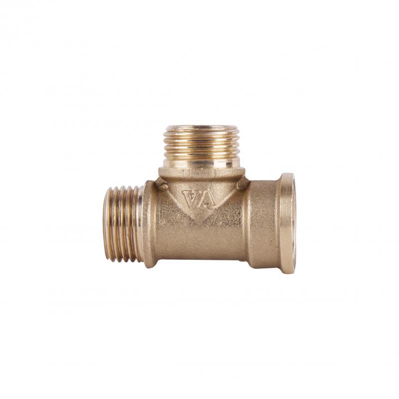 Тройник SD Plus НР SD41215 латунь 1/2" (FRRS00047853) - фото 3 Тройник SD Plus НР SD41215 латунь 1/2" (FRRS00047853) - фото 3