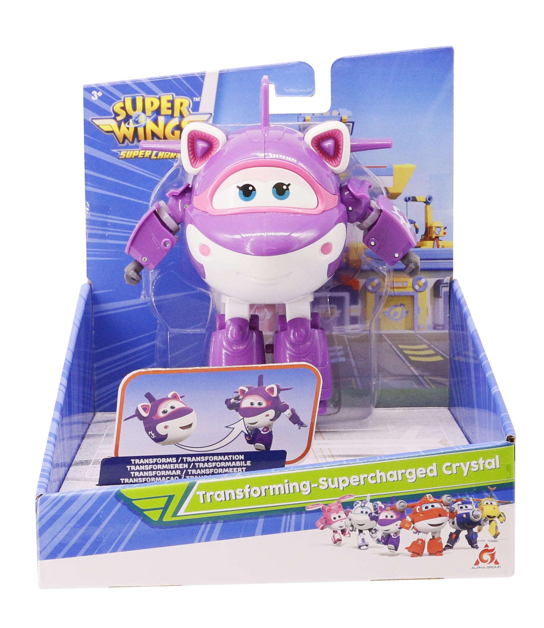 Дитяча ігрова фігурка Super Wings Transform-a-Bots Crystal (EU740263) - фото 4