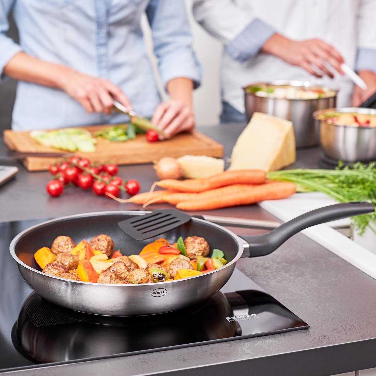 Сковорода BASIC LINE ProPlex RÖSLE 130726/13726 d 28 см (29817276) - фото 2 Сковорода BASIC LINE ProPlex RÖSLE 130726/13726 d 28 см (29817276) - фото 2