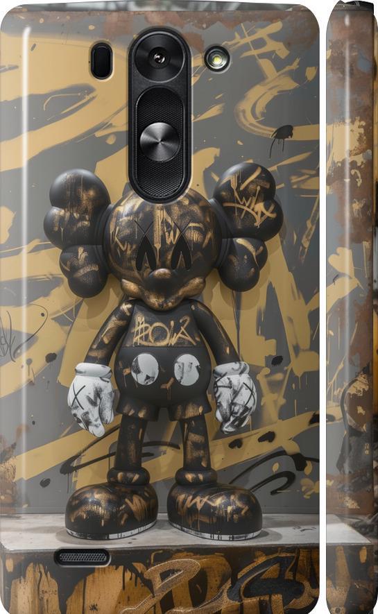 Чехол на LG G3s D724 Bronze kaws (6097m-93-42517)