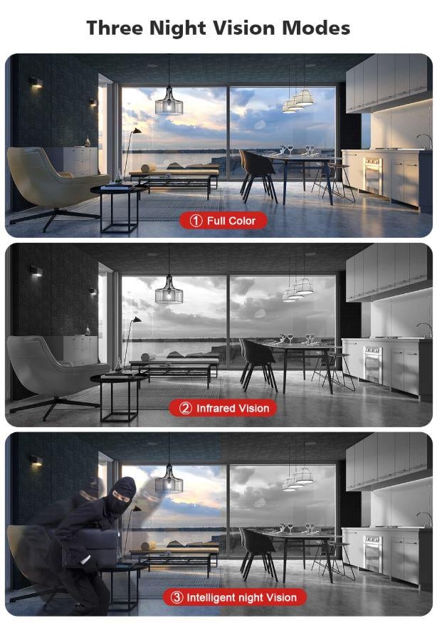 Видеоняня V1 WIFI Smart Camera icee Белый - фото 2