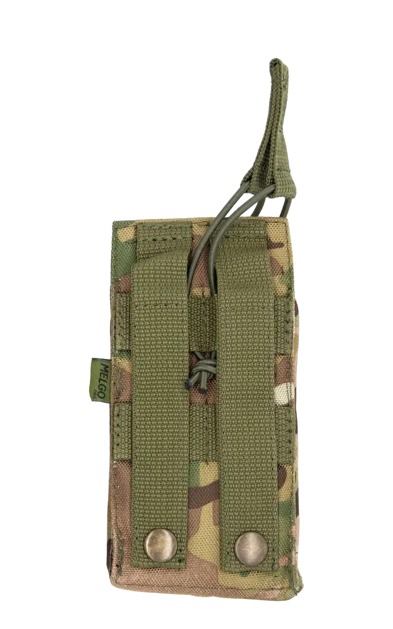 Подсумок на 1 магазин АК MELGO мягкий открытый поликордура Мультикам (MG_AK1_MULTI)