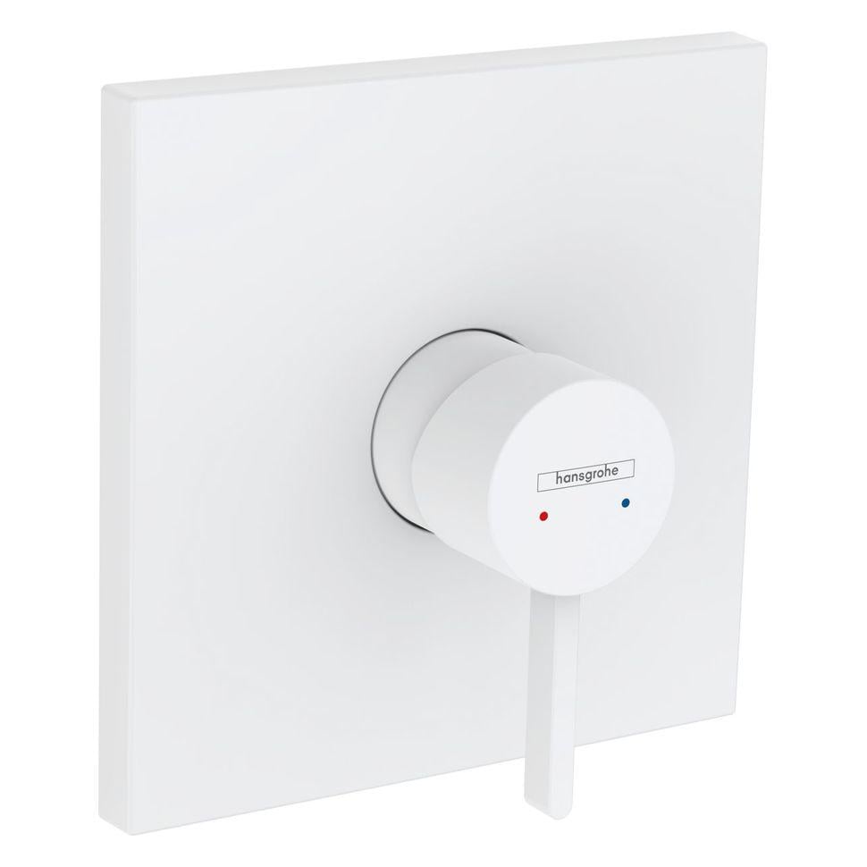 Смеситель скрытого монтажа Hansgrohe Finoris верхняя часть Белый матовый (76615700)