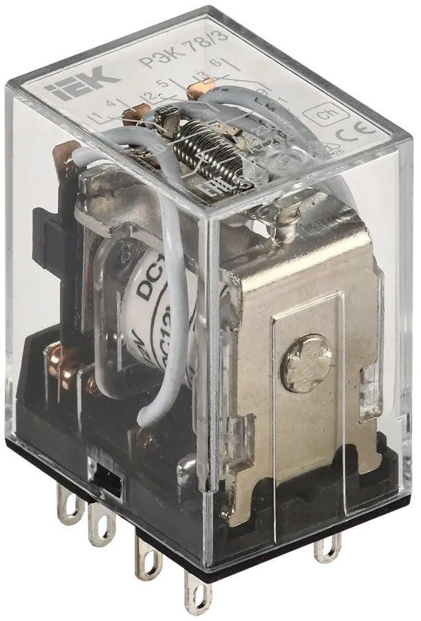 Реле промежуточное УЕК РЭК78/3 5А 3к 12V AC MY3 (RRP20-3-05-012A)
