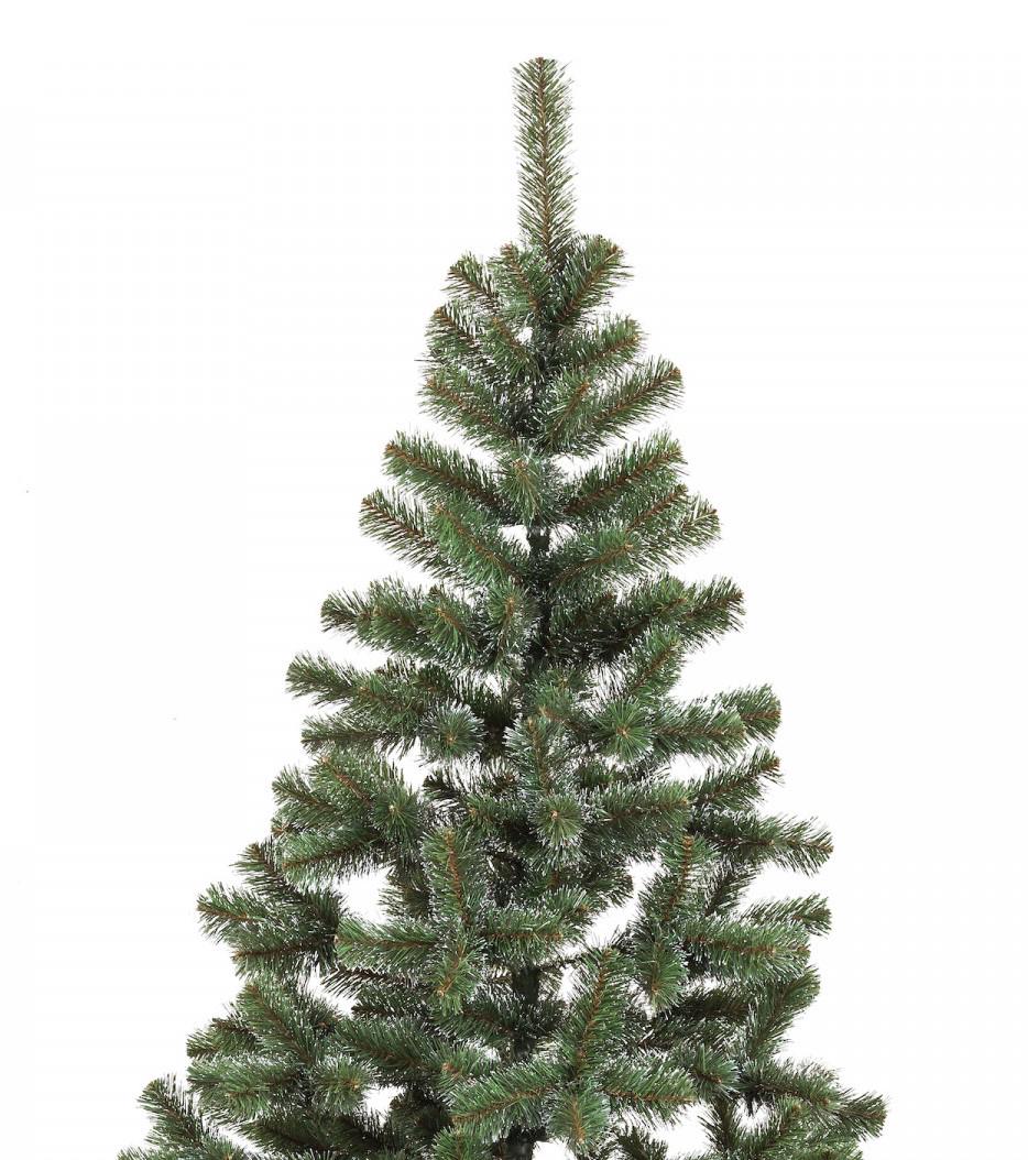Ялинка штучна Казка 220 см Зелений з білими кінчиками - фото 2 Ялинка штучна Казка 220 см Зелений з білими кінчиками - фото 2