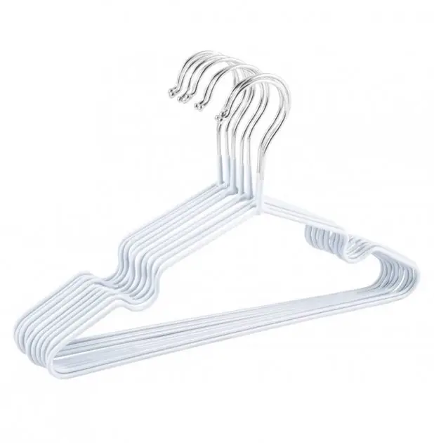 Тремпел для одежды 50 шт. Белый - фото 2 Тремпел для одежды 50 шт. Белый - фото 2