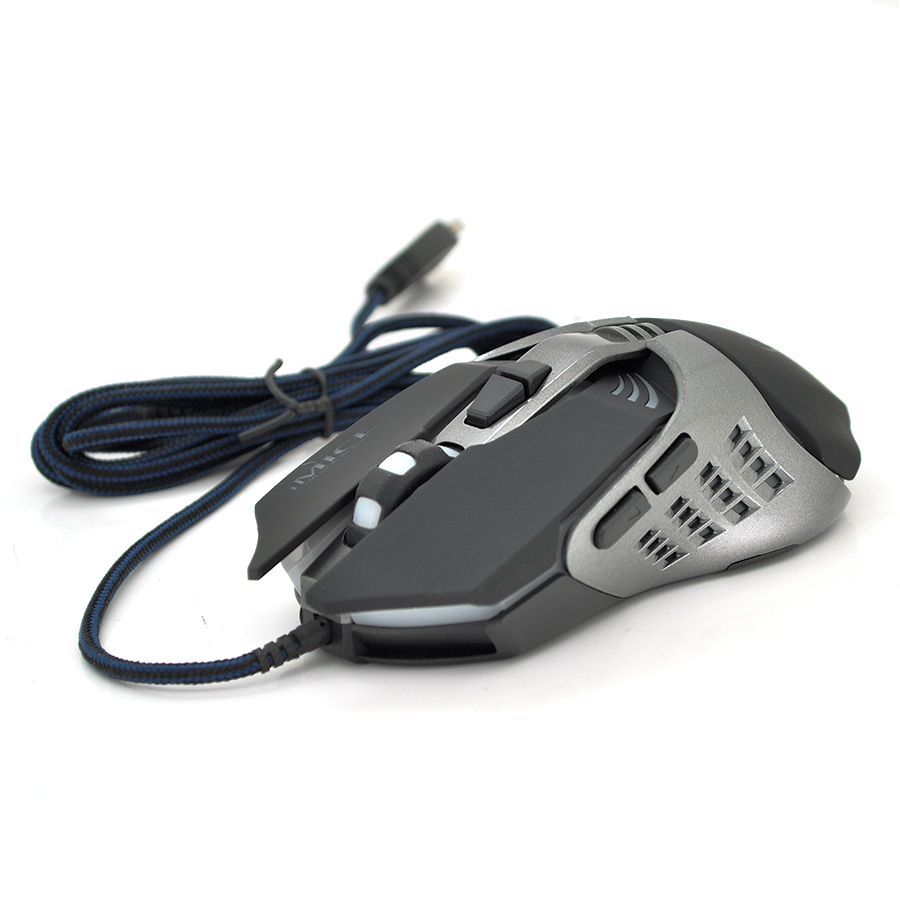 Мышь проводная iMICE V5 7 кнопок 3200 DPI Led Lighting 13м Win7/8/10 Mac OS Q40 Black (YUT_V3877)