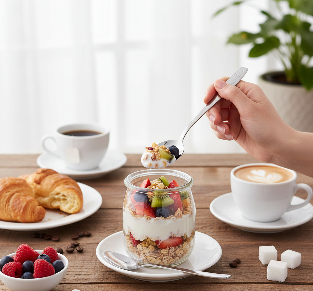 Набор столовых ложек Shell из нержавеющей стали 6шт. - фото 3