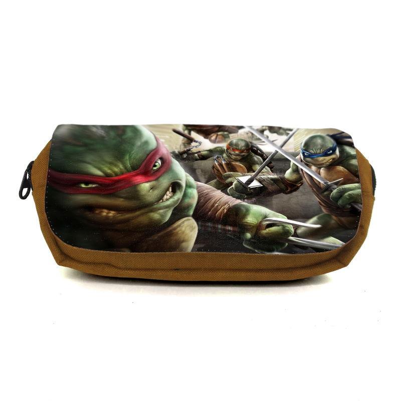 Пенал школьный Ракушки Ниндзя Ninja Turtles TMNT-0010 Оранжевый (1529788964)