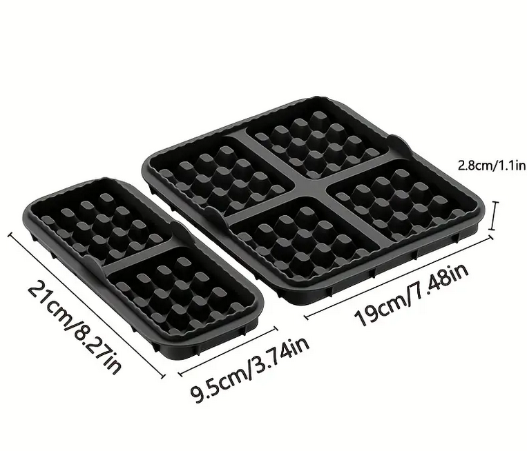 Форми силіконові для вафель у подвійних мультипечах (SAM-5671SI) - фото 2