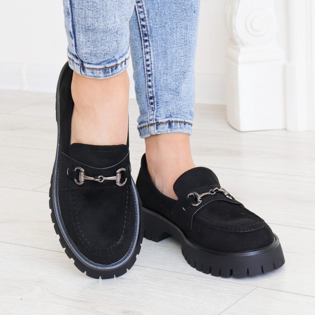 Броги жіночі Fashion р. 38 24,5 см Чорний (3140)