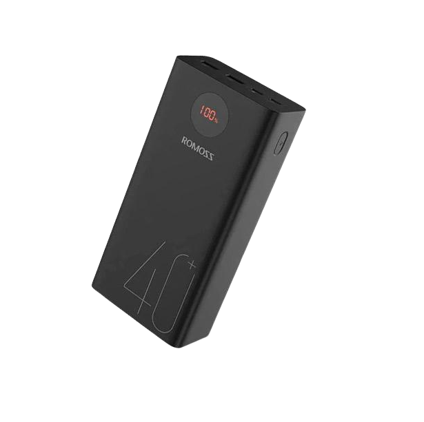 Повербанк Romoss Zeus Premium 40000 мАг QC3,0 ЖК 18 Вт (252)