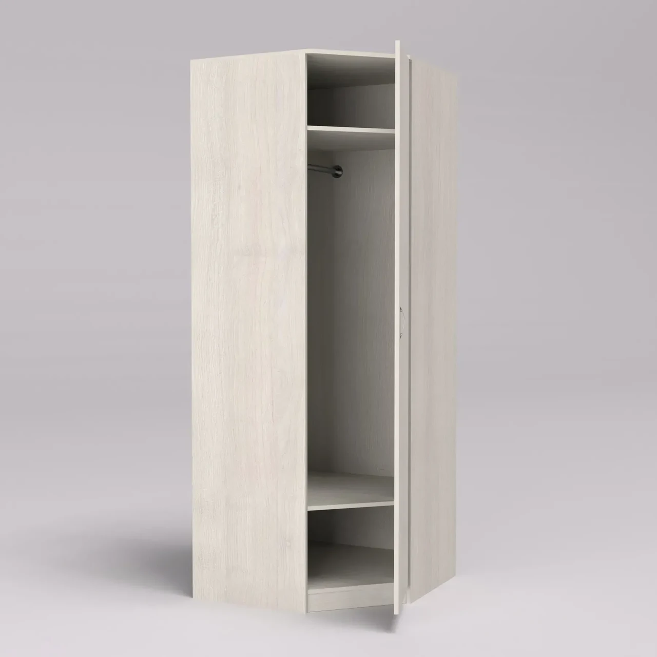 Тумба офісна кутова Kontinent F-2 80х80х210 см Дуб Шамоні Світлий (52952688) - фото 2 Тумба офісна кутова Kontinent F-2 80х80х210 см Дуб Шамоні Світлий (52952688) - фото 2